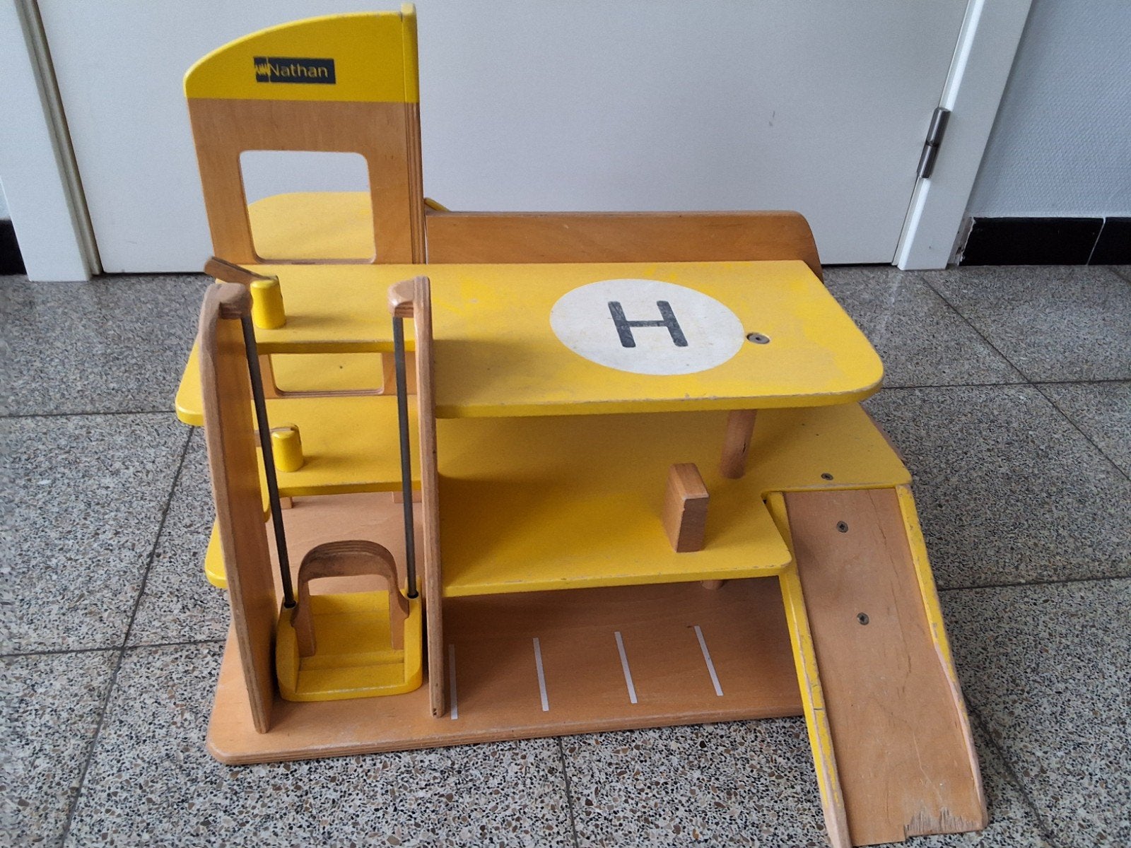 houten garage, Kinderen en Baby's, Ophalen, Gebruikt, Overige typen