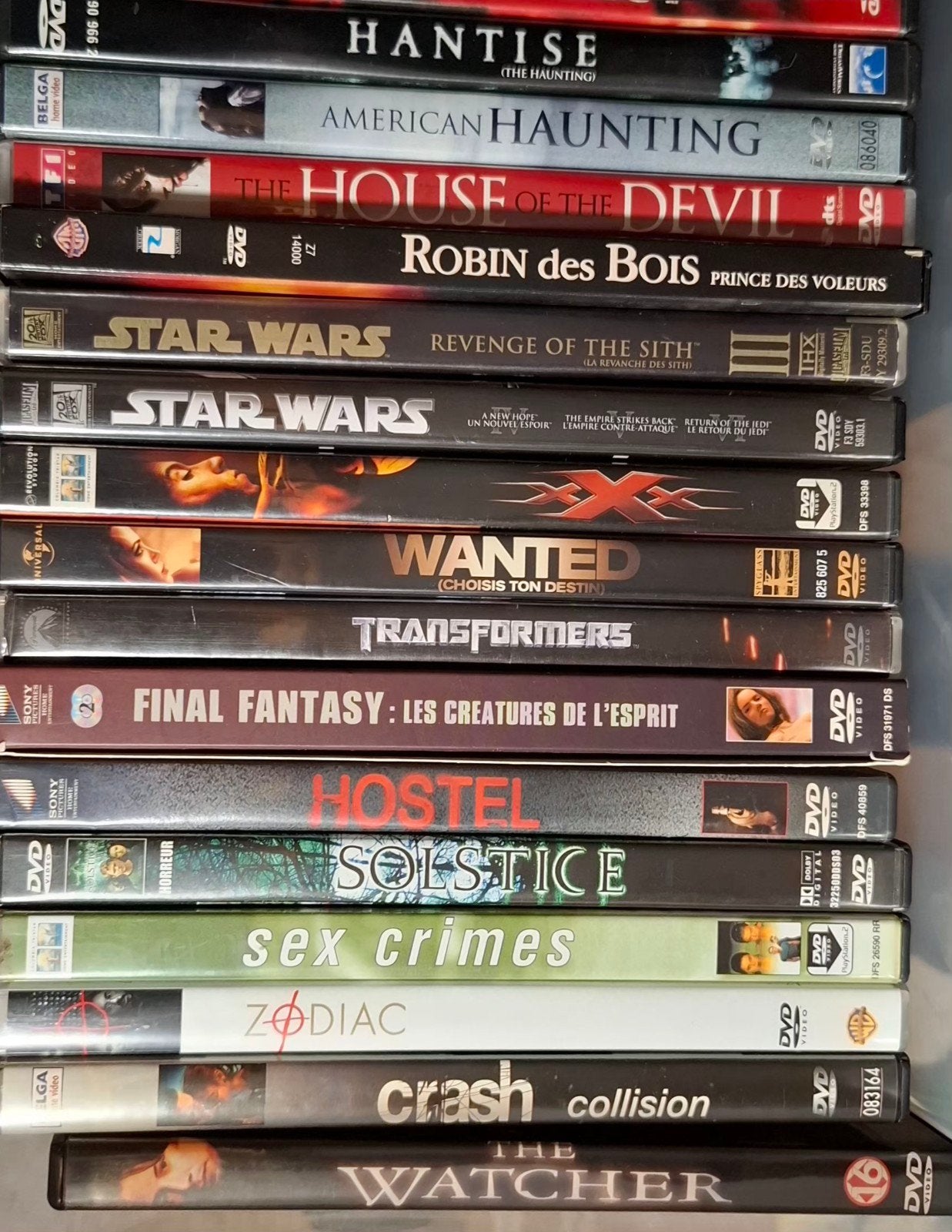 Diverse films op dvd, Ophalen, Gebruikt