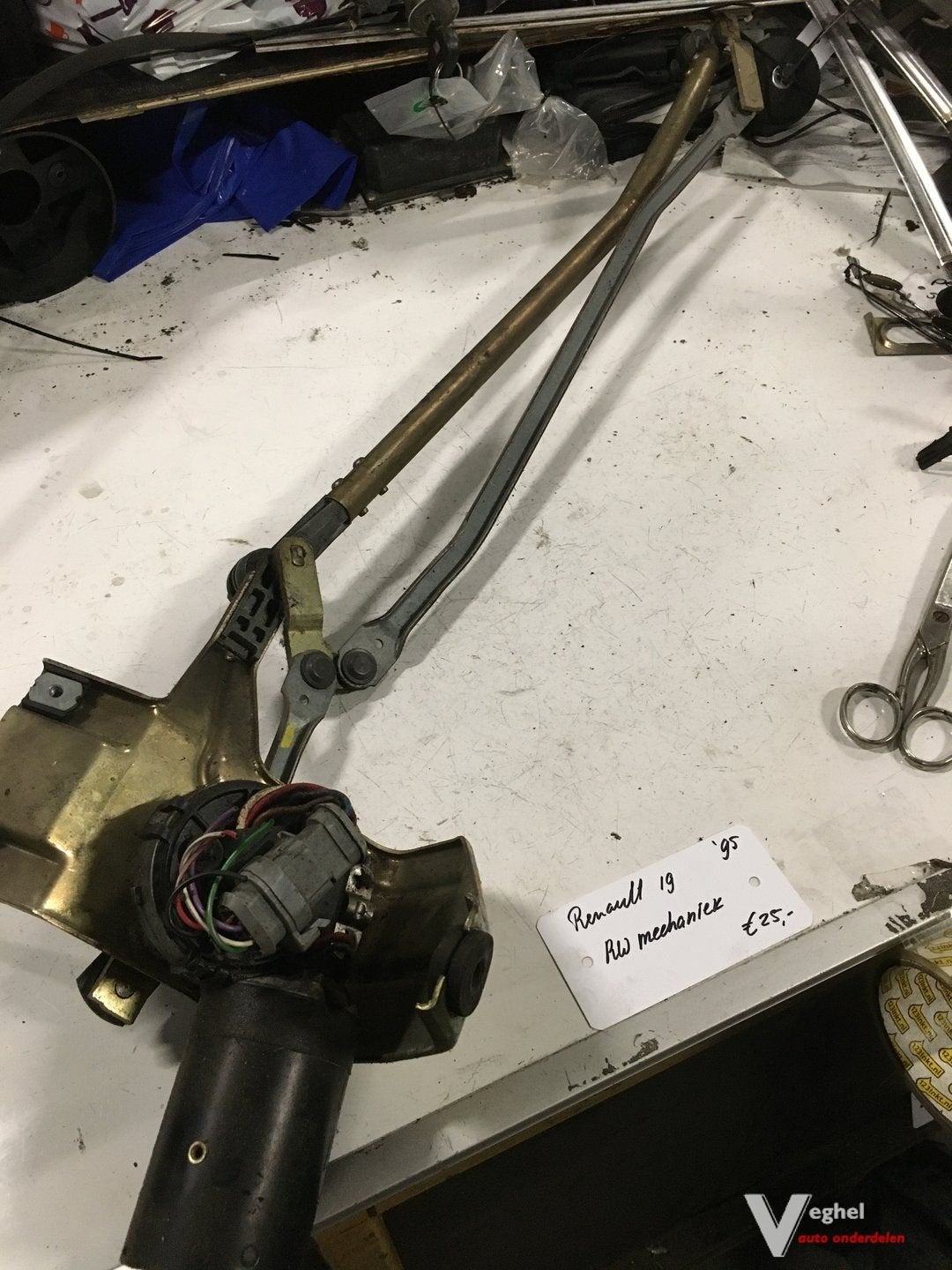 Renault 19   1995 Ruitenwisser mechaniek met motor, Auto-onderdelen, Gebruikt, -, -, Ophalen of Verzenden