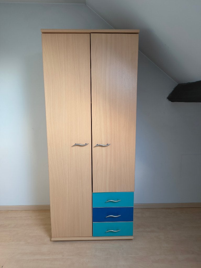Kleerkast, Ophalen, Gebruikt, 50 tot 100 cm, Met lade(s)