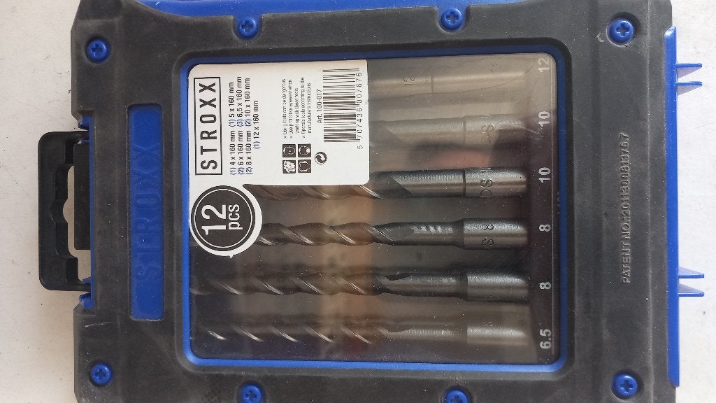 STROXX SDS+ BorenSet 4-12 mm - Nieuw, Doe-het-zelf en Bouw, Ophalen of Verzenden, Nieuw
