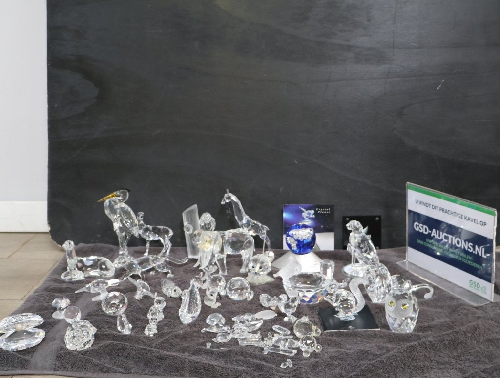 Verzameling swarovski dierenfiguren