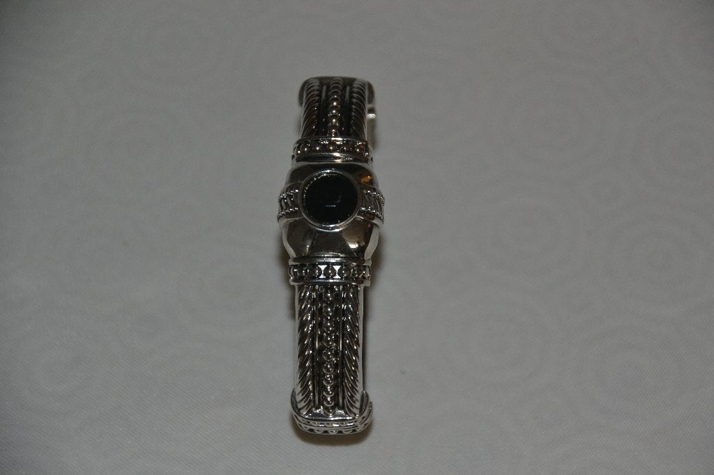 Zilverkleurige armband, Ophalen of Verzenden, Nieuw, Zilver, Overige materialen