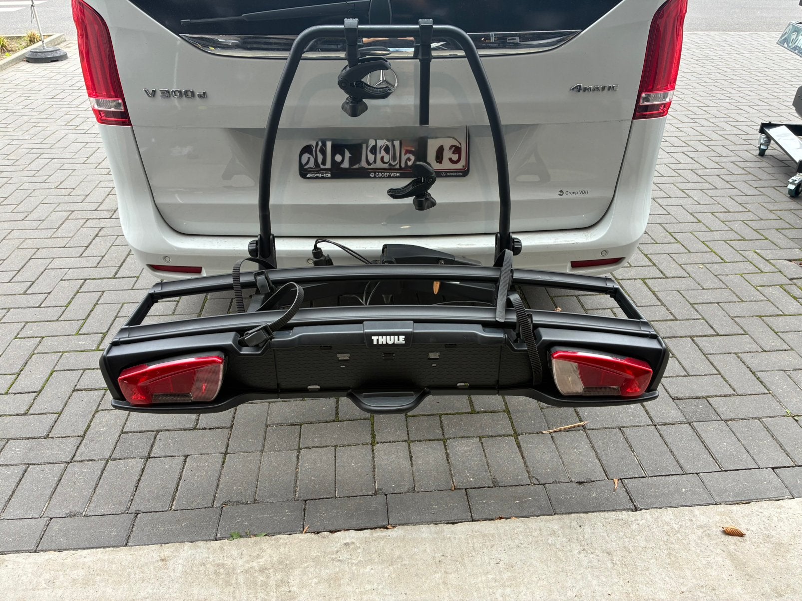 Thule velospace XT2 938 black edition perfecte staat, Auto diversen, Fietsendragers, Ophalen, Zo goed als nieuw