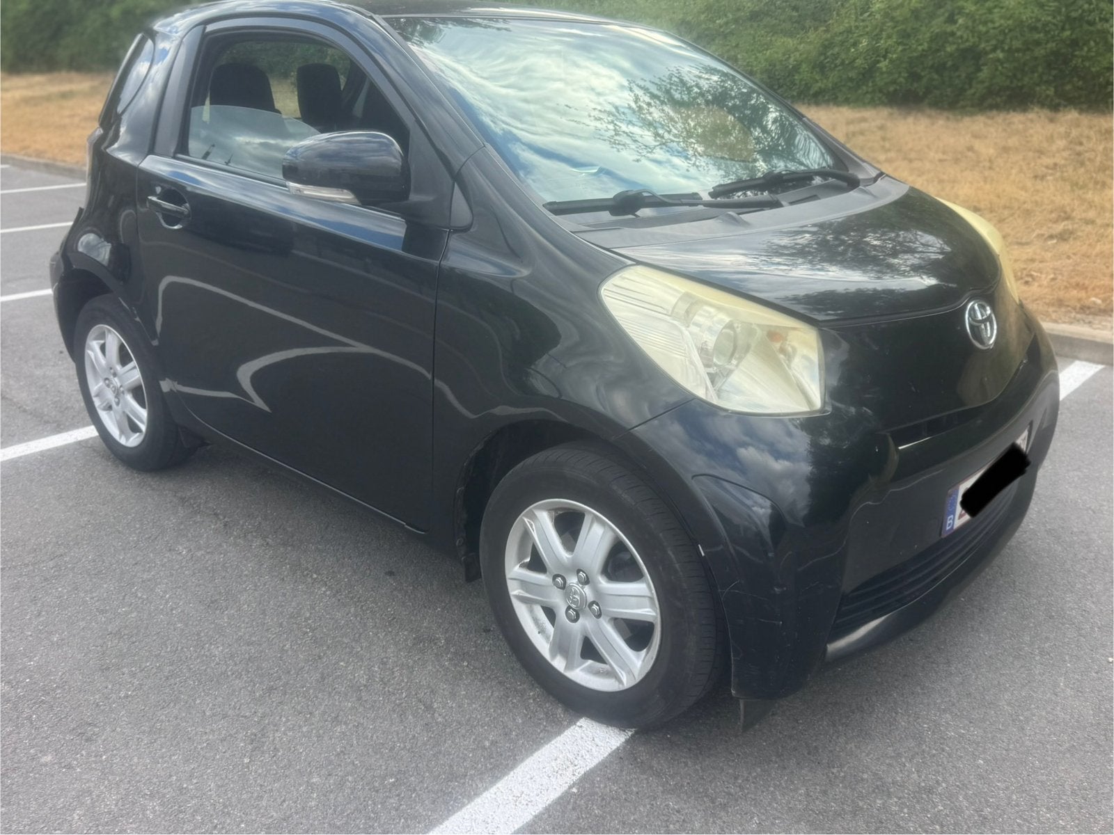 Toyota iq 1.0 benzine, Auto's, Toyota, Particulier, IQ, ABS, Benzine, Euro 4, Berline, 3 deurs, Handgeschakeld, Zwart, Stof, Ophalen