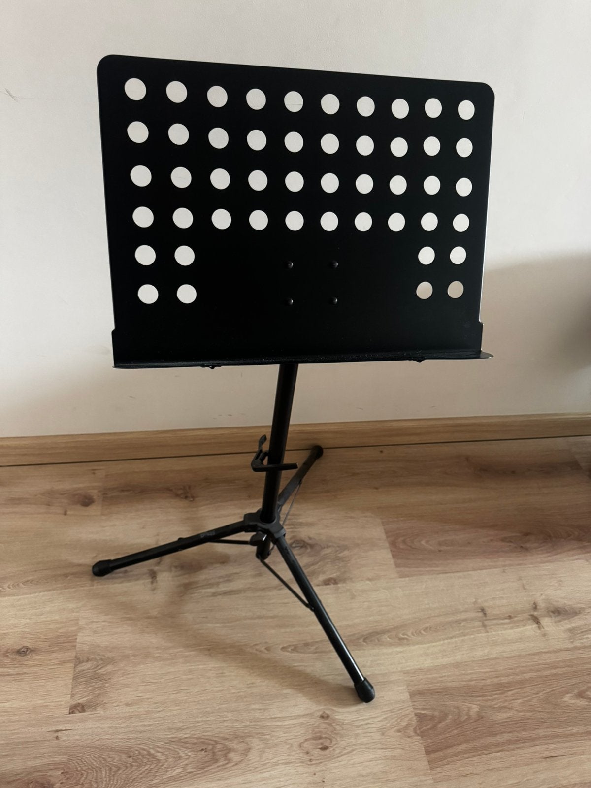 Muziekstandaard, Muziek en Instrumenten, Standaarden, Ophalen, Zo goed als nieuw, Muziekstandaard