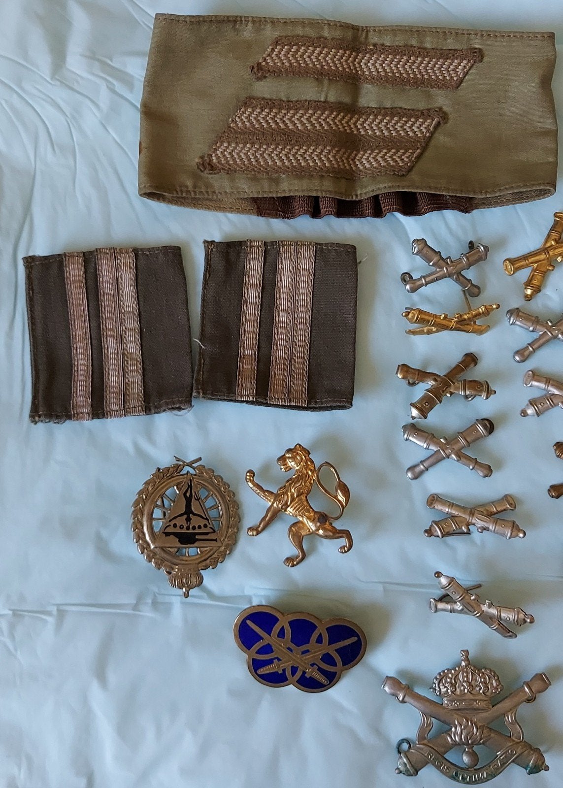 insigne militaire, Enlèvement ou Envoi