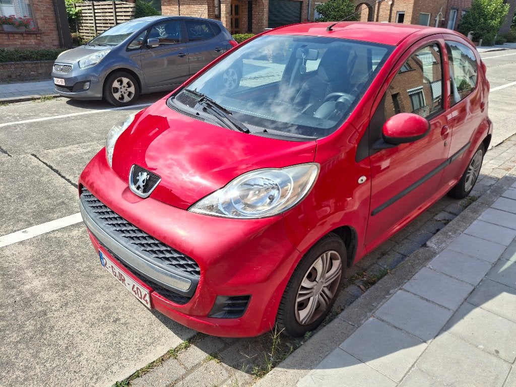 Voiture Peugeot 107, Autos, Peugeot, Rouge, Euro 5, Achat, Boîte manuelle