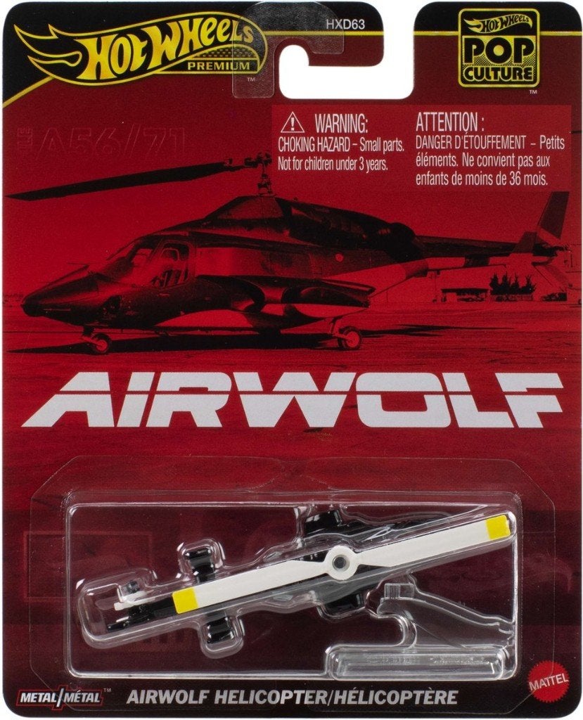 Hot Wheels Pop Culture Airwolf, Ophalen of Verzenden, Nieuw, Auto