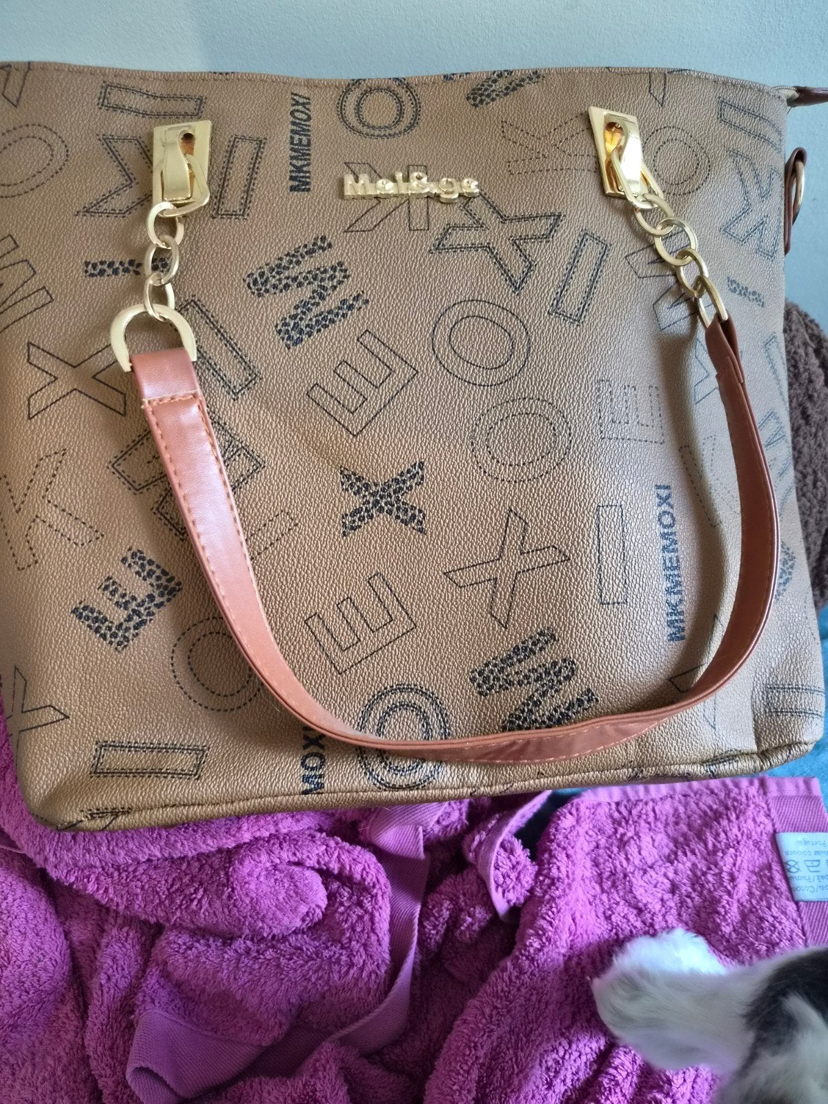 mooie handtas met gratis portemonnee, Handtassen en Accessoires, Tassen | Damestassen, Ophalen, Handtas
