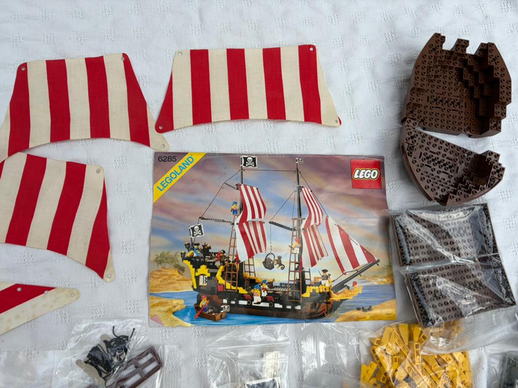 Lego 6285 black seas barracuda, Kinderen en Baby's, Speelgoed | Duplo en Lego, Ophalen of Verzenden, Zo goed als nieuw, Compleet