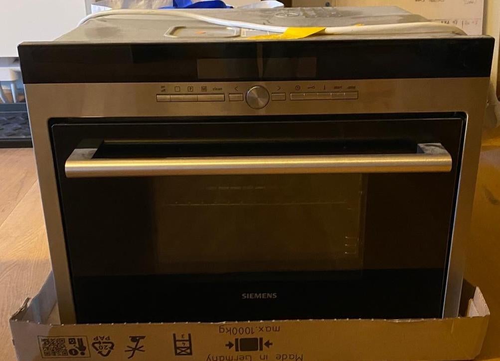 Siemens stoomoven, Elektronische apparatuur, Gebruikt, Hete lucht, Oven, Inbouw