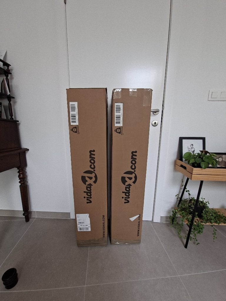 Chambre : lit double 160x200, Neuf, Enlèvement, 200 cm, Bois