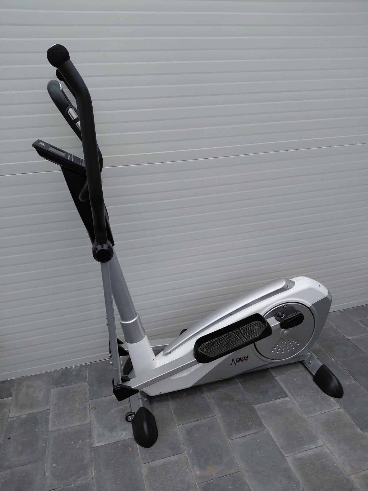 DKN crosstrainer, Sports & Fitness, Appareils de fitness, Enlèvement, Comme neuf, Aluminium, Vélo elliptique