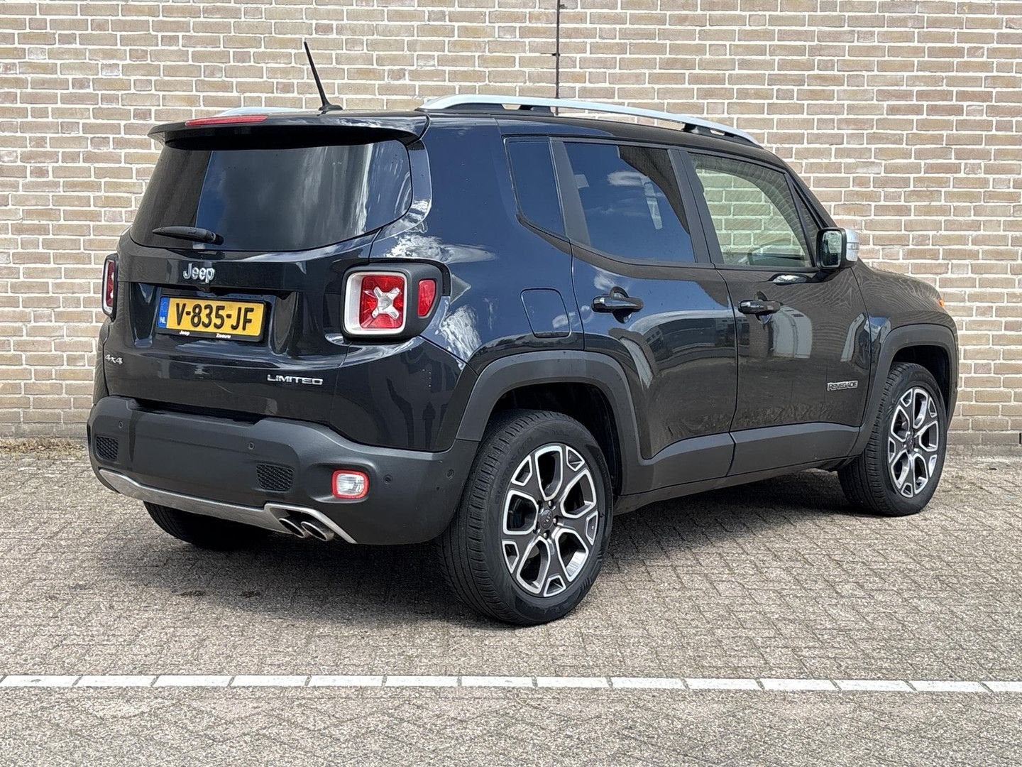 Jeep Renegade 2.0 MultiJet Limited Automaat | Mindervalide A, Autos, Electronic Stability Program (ESP), Achat, Entreprise, Noir