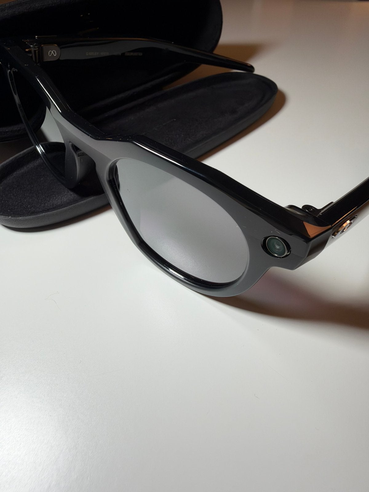 OAKLEY META HSTN – BLACK / PRIZM BLACK POLARIZED, Enlèvement, Comme neuf, Lunettes, Oakley