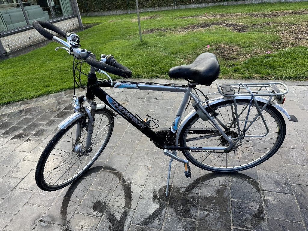 Thompson Toronto fiets met vlinderstuur, Fietsen en Brommers, Ophalen, Gebruikt, Velgrem, Versnellingen