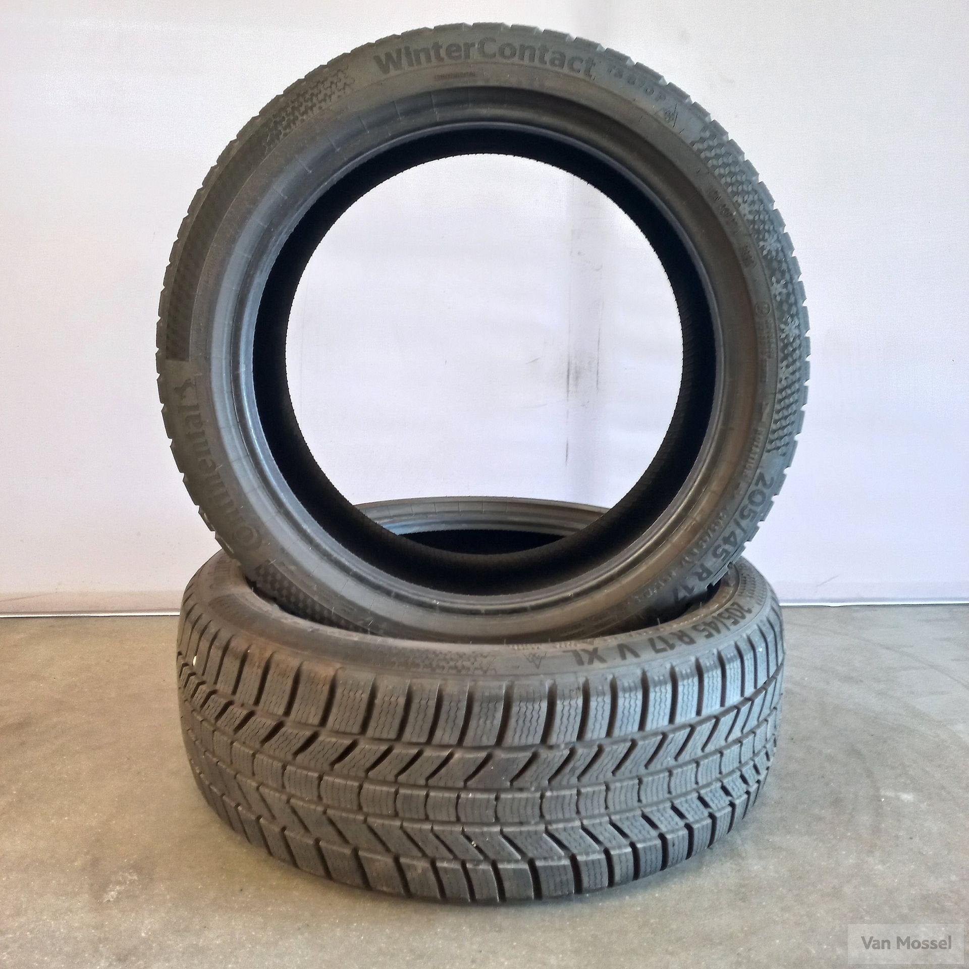 Continental Wintercontact TS870P 205/45/R17 88V, Gebruikt, -, -, 17 inch
