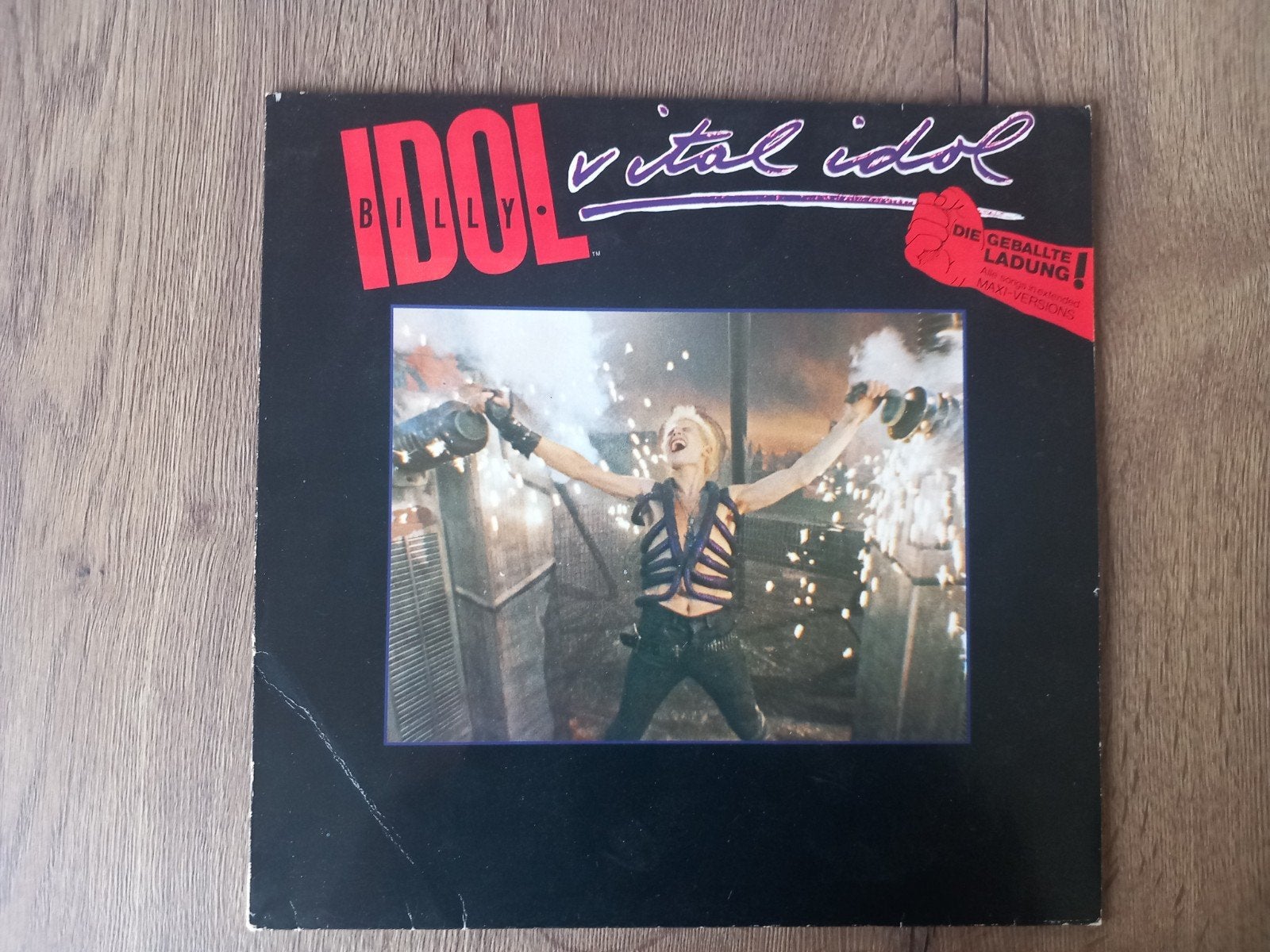 Vinyle LP Billy Idol Vital Idol Punk Rock Synth Pop, Enlèvement ou Envoi, Punk rock, LP