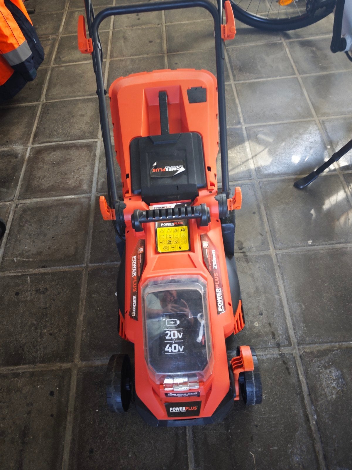 powerplus accu grasmaaier, Tuin en Terras, Ophalen