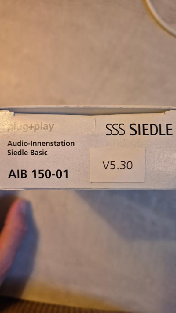 Siedle parlofoon, Enlèvement