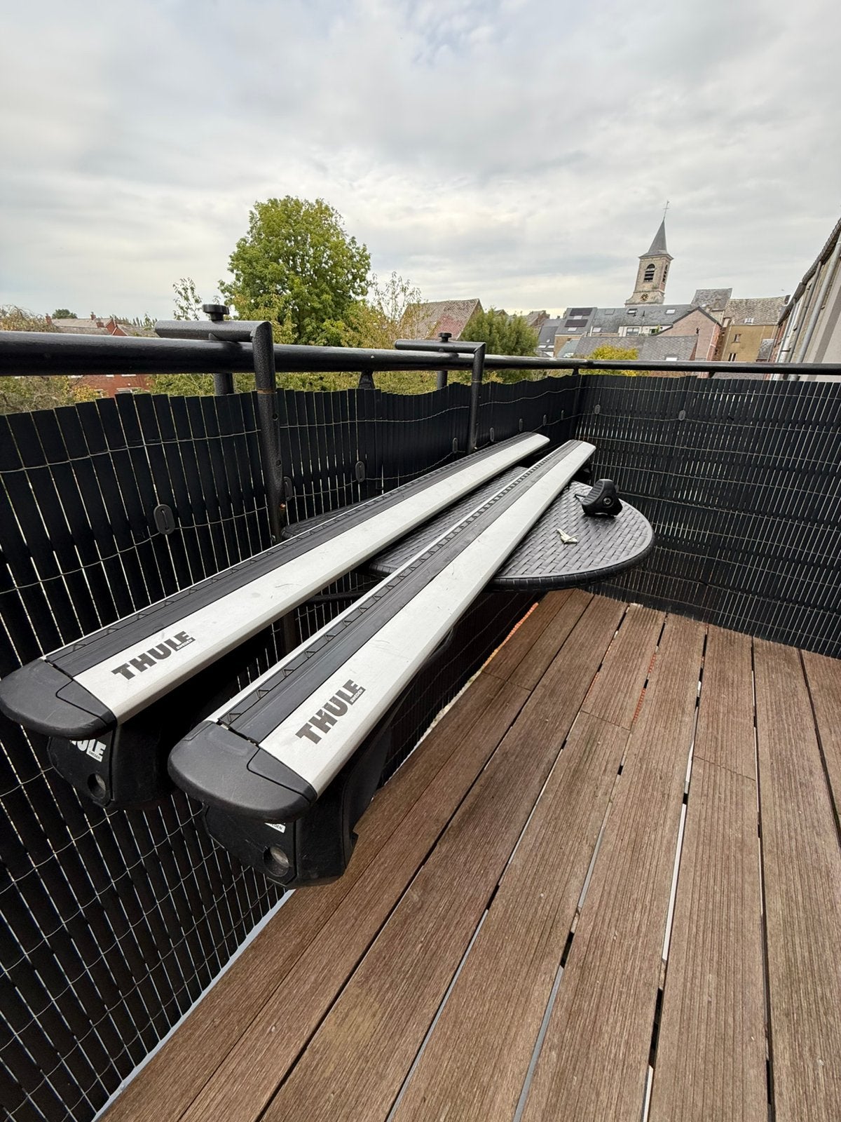 Barres de toit Thule WingBar 118 cm – aluminium, avec clé, Enlèvement