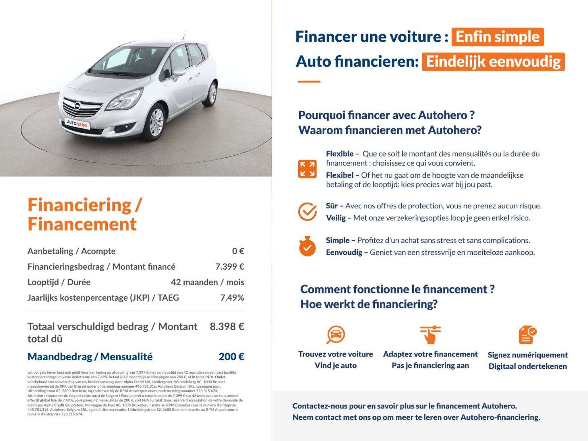 Opel Meriva 1.6 CDTI DPF Innovation (bj 2015), Auto's, Voorwielaandrijving, 1518 kg, Gebruikt, Zwart