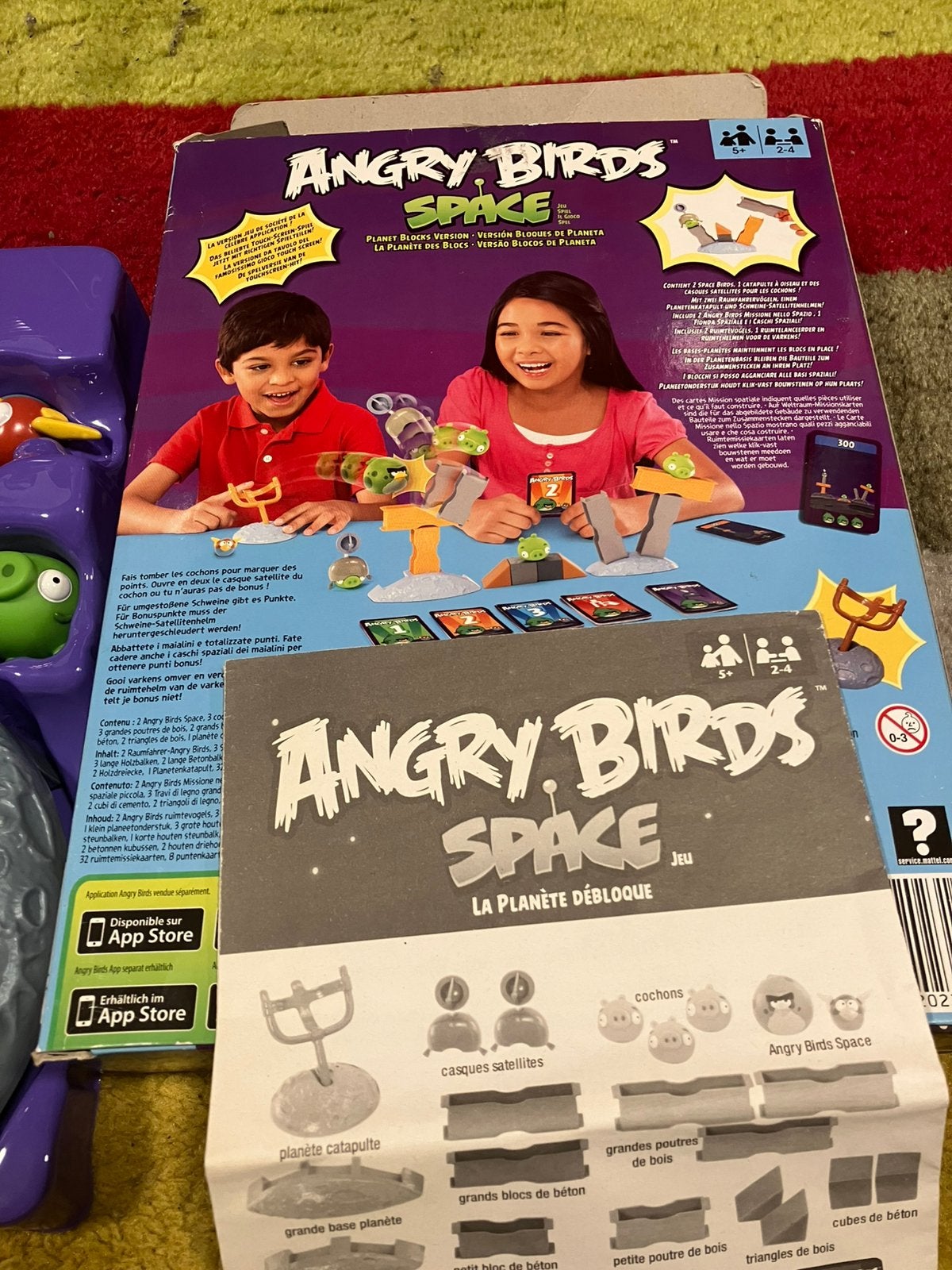 Angry birds space mattel, Hobby en Vrije tijd, Ophalen, Zo goed als nieuw