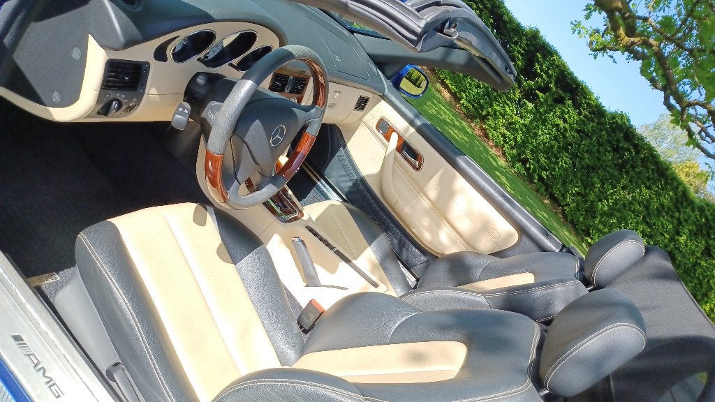 A vendre SLK AMG 2.3 compressor, Autos, Mercedes-Benz, Particulier, SLK, ABS, Airbags, Air conditionné, Alarme, Climatisation automatique