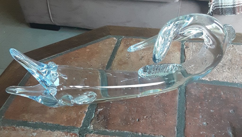 Decoratief glaswerk, Ophalen