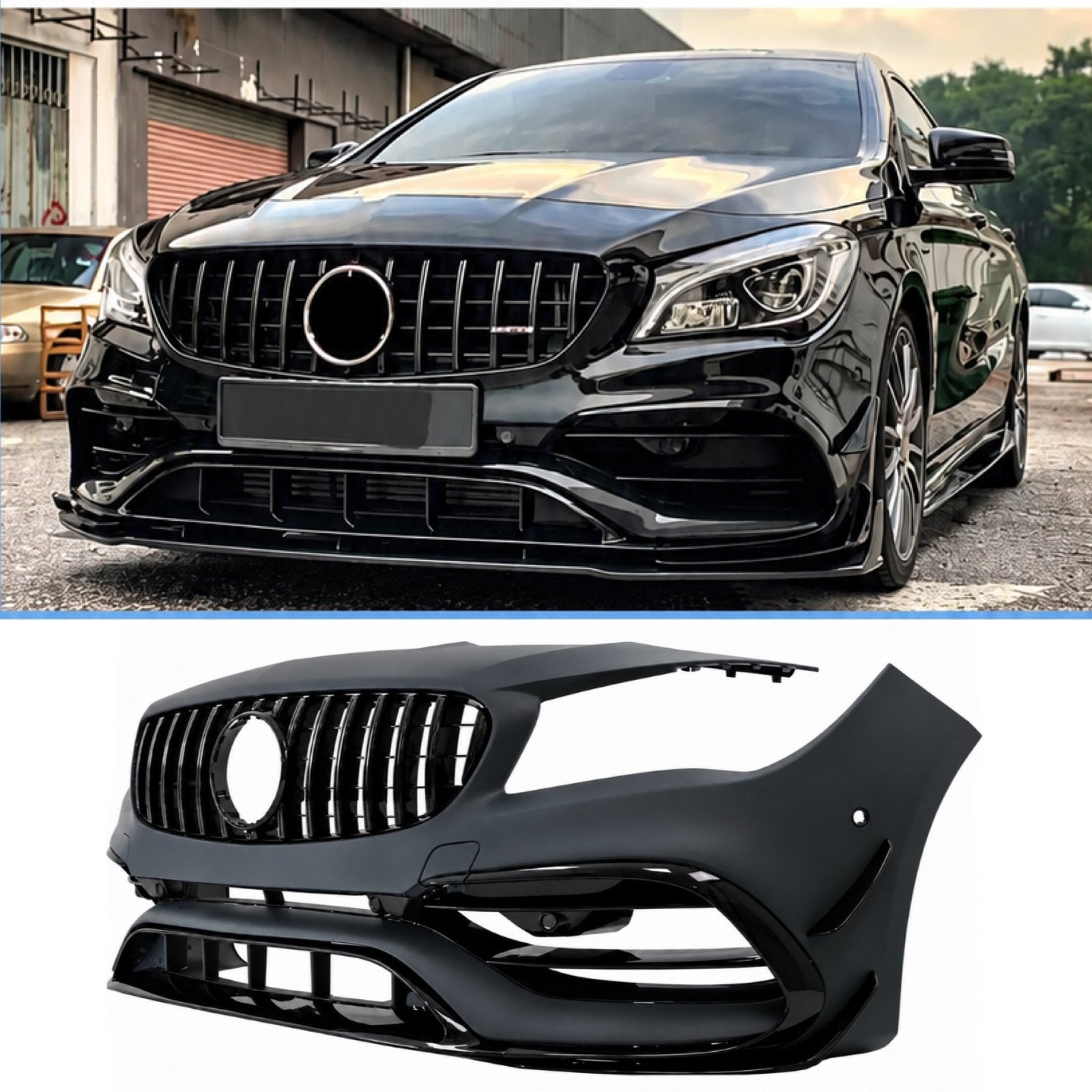 Pare choc Mercedes CLA W117, Neuf, Pare-chocs, Mercedes-Benz, Enlèvement