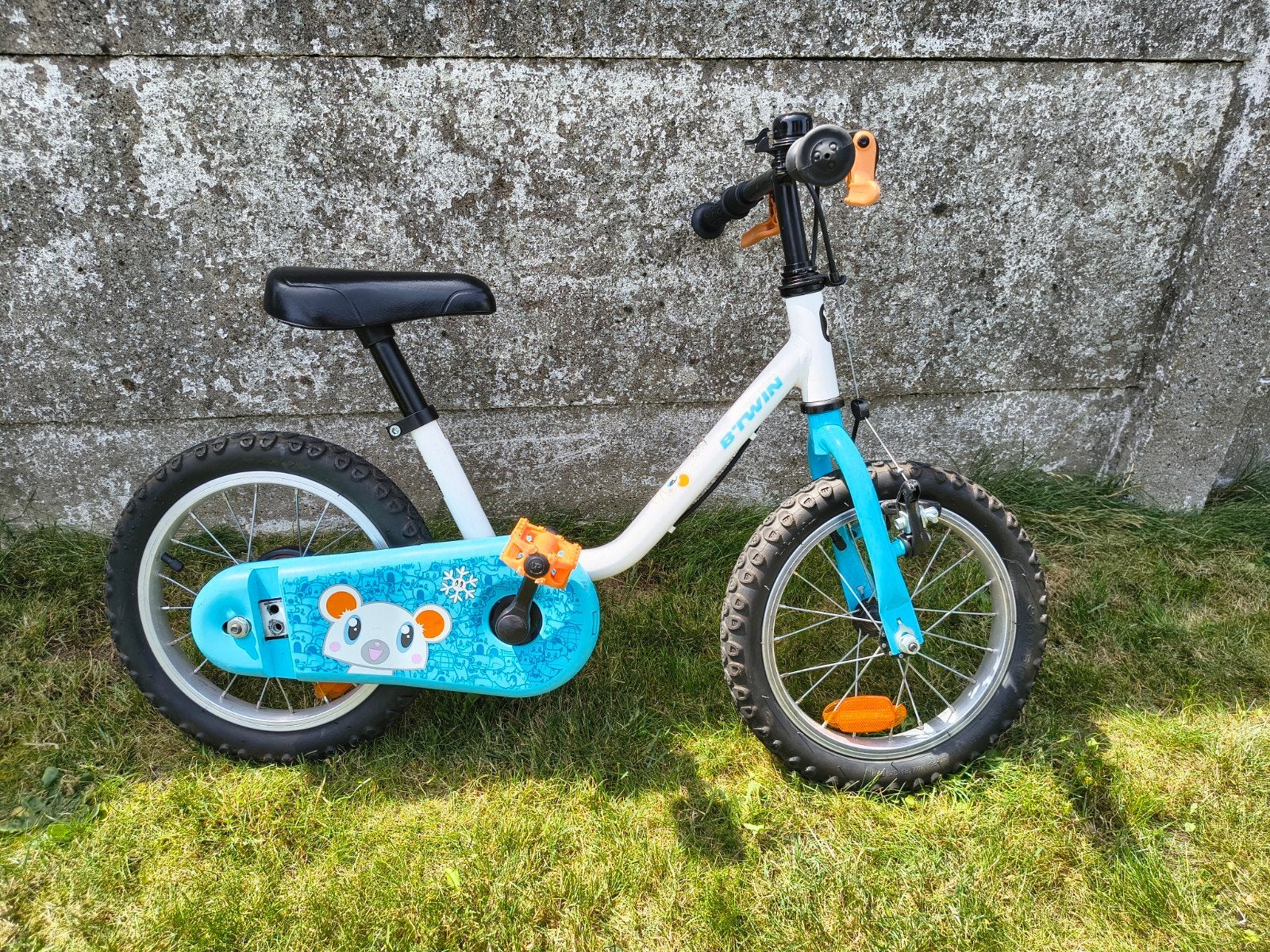 kinderfiets 14 inch, Frein sur jante, Enlèvement, Utilisé, Btwin Decathlon
