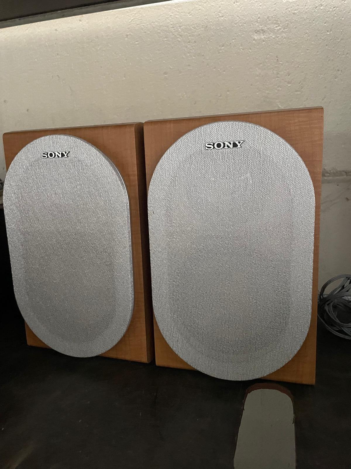 Sony SS-CCP101 luidsprekers – paar – 6 Ohm, Ophalen, Zo goed als nieuw, Speakerset, Sony