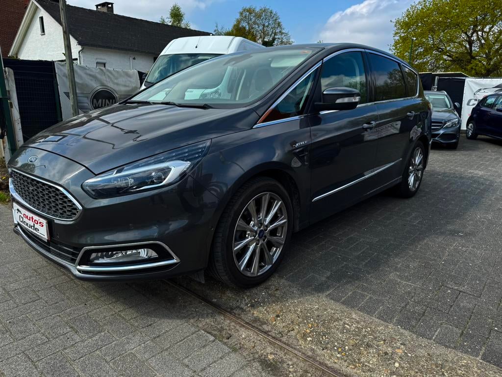 Ford S-Max automaat, Autos, Cuir, Argent ou Gris, Achat, Entreprise