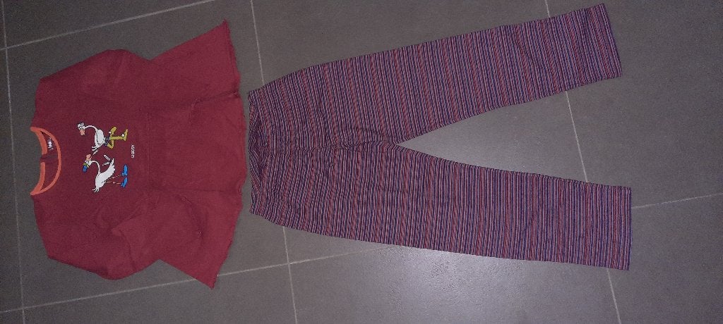 Magnifique pyjama Woody taille 128, Enfants & Bébés, Enlèvement ou Envoi, Comme neuf, Vêtements de nuit ou Sous-vêtements, Fille