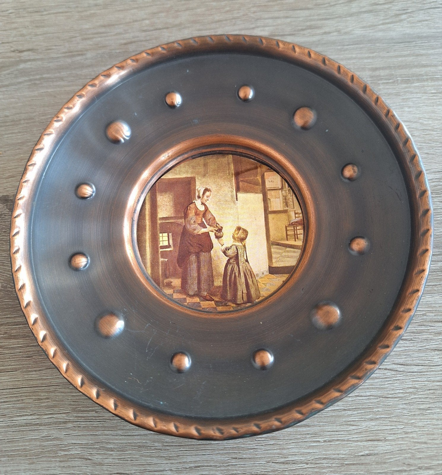 assiette décorative., Enlèvement ou Envoi