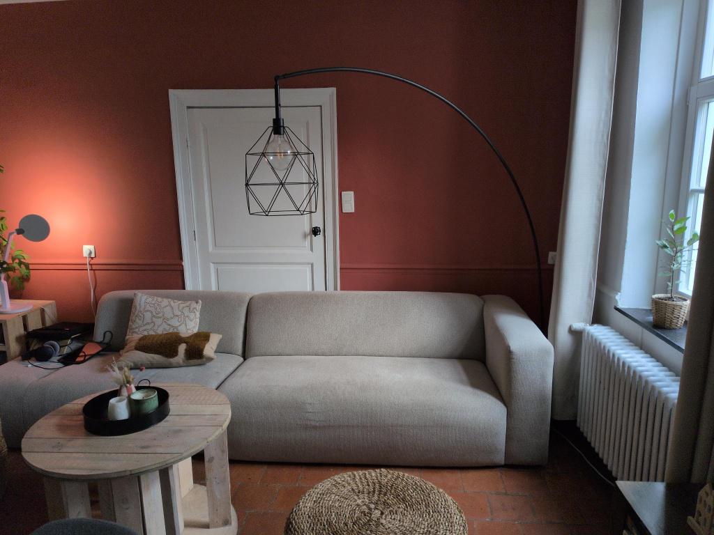 Ikea vloerlamp, Ophalen, Gebruikt, Glas, 150 tot 200 cm