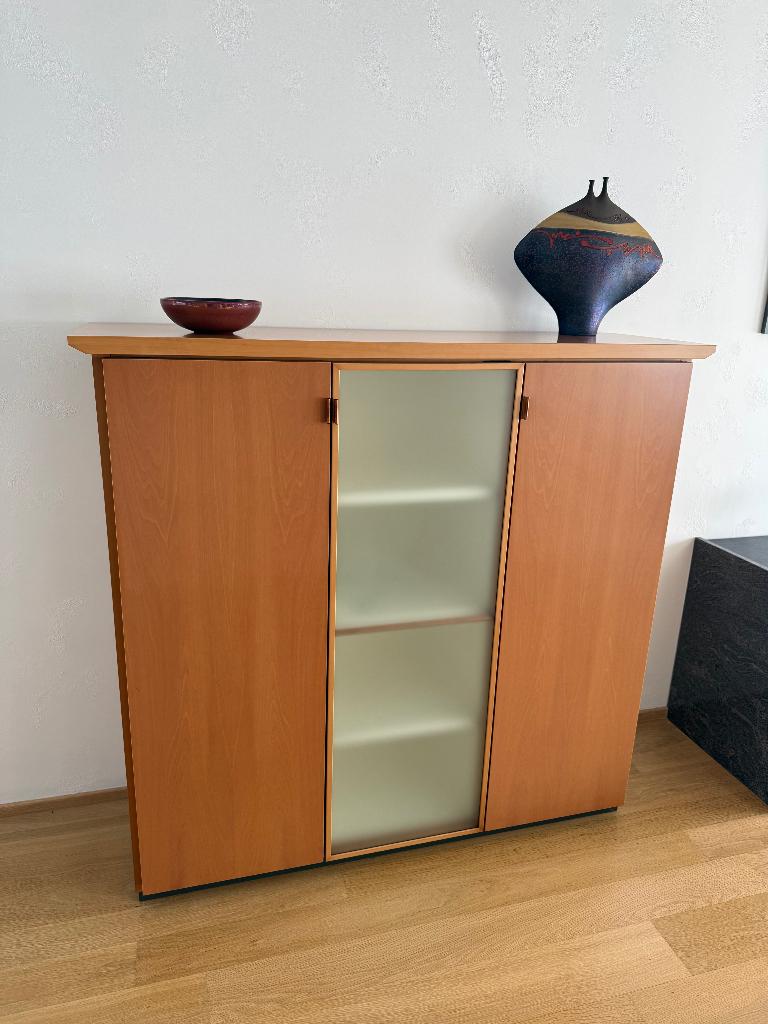 Design eetkamer Molteni, Huis en Inrichting, Ophalen, Gebruikt, Glas, Design kasten