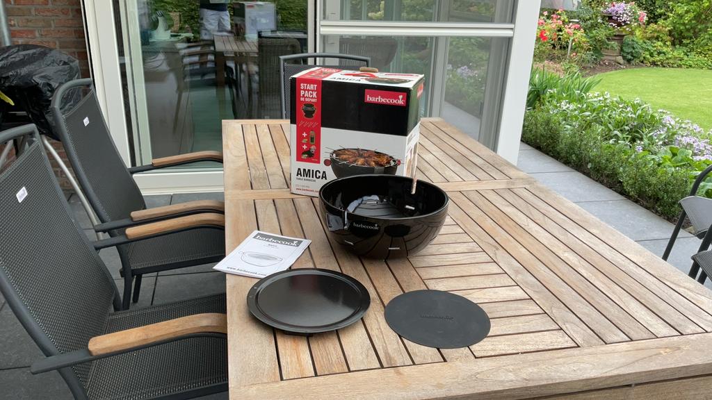 Barbecook Amica kuip en rubberen tafelmat. Nieuw!, Enlèvement, Neuf
