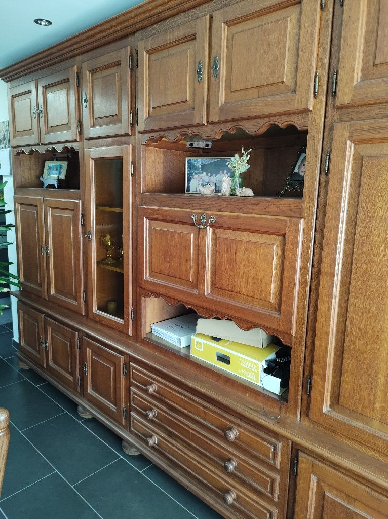 gratis wandmeubel en 2 kleerkasten, Maison & Meubles, Armoires | Armoires murales, Enlèvement, Utilisé