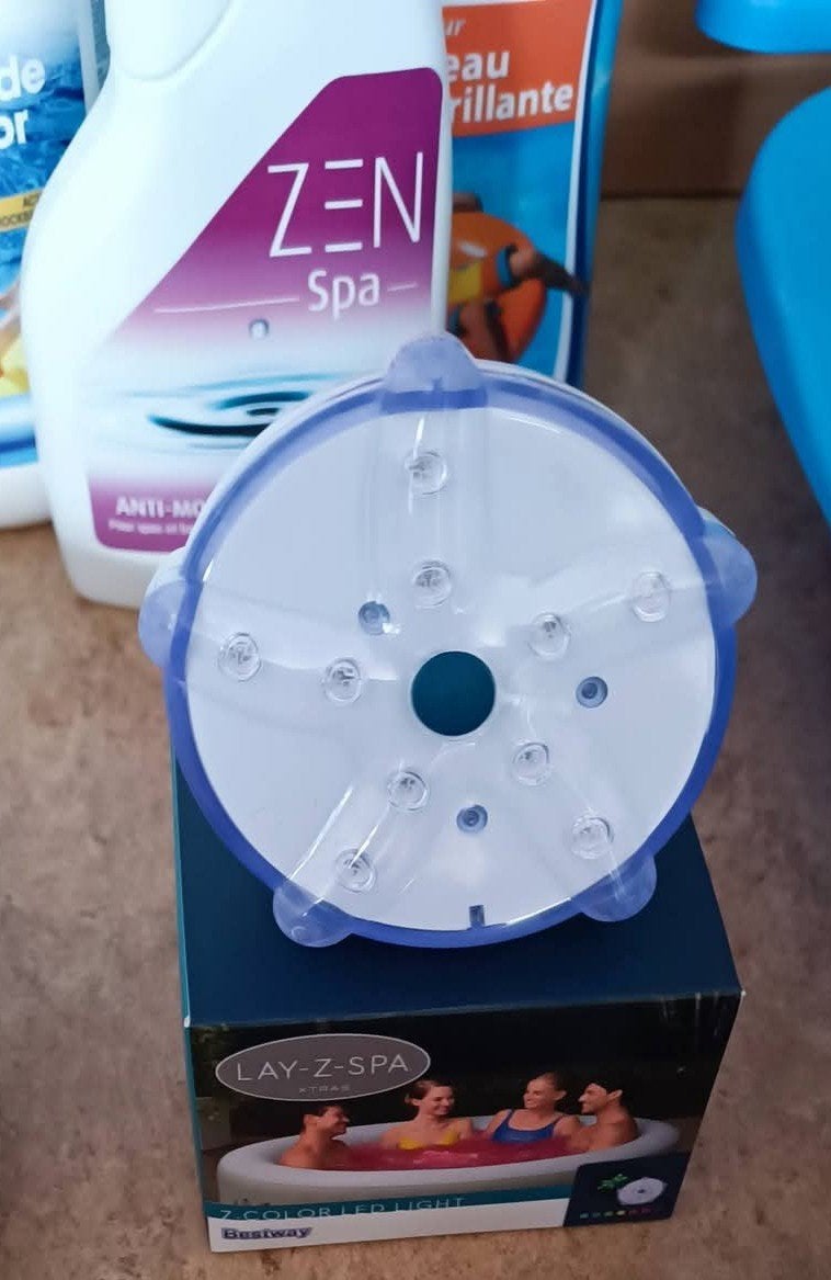 licht voor in jacuzzi, Tuin en Terras, Ophalen of Verzenden, Zo goed als nieuw, Verlichting
