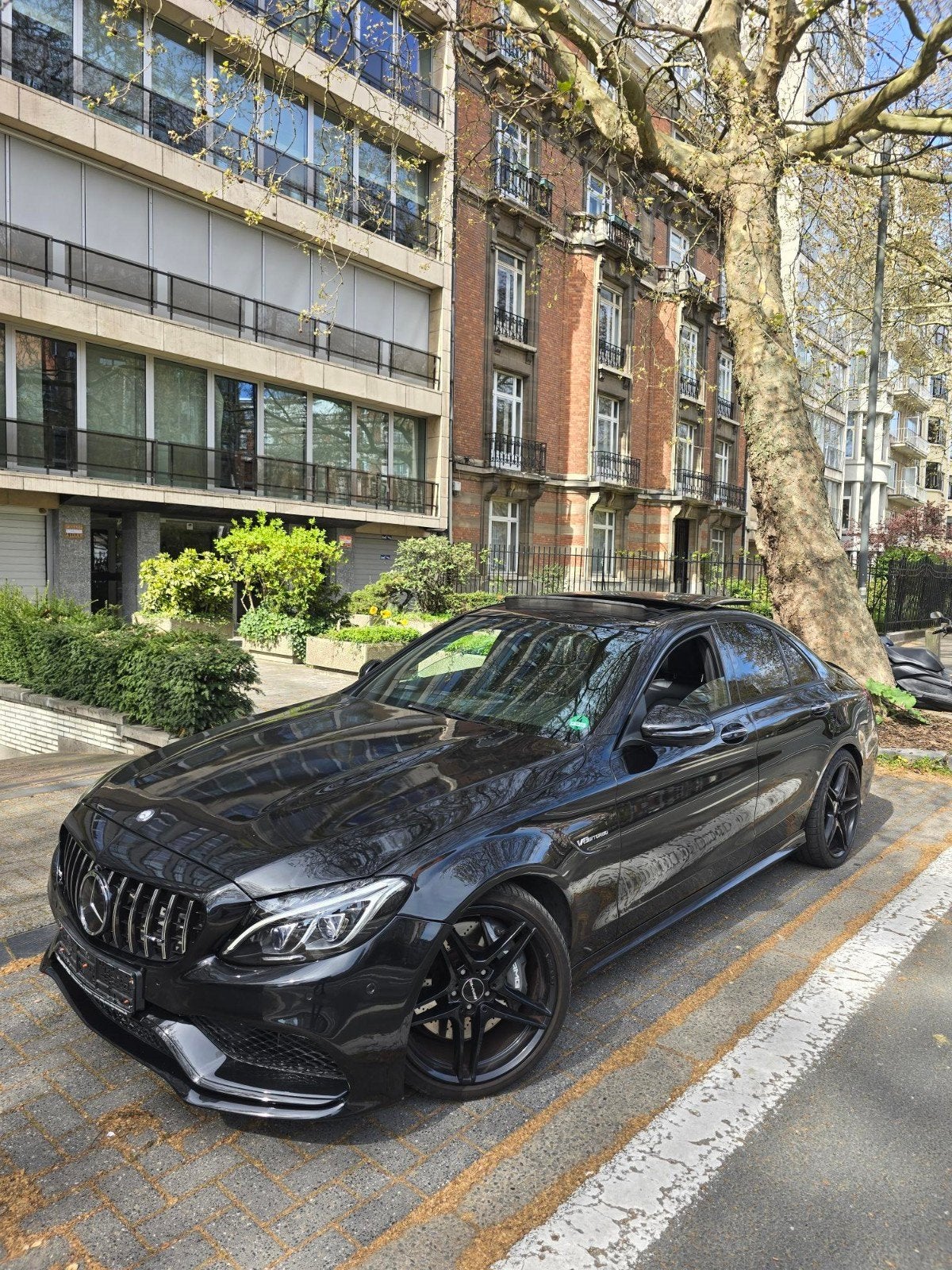 Mercedes C63 AMG 4.0L V8 Bi-Turbo 7G MCT Speedshift, Auto's, Mercedes-Benz, Particulier, Te koop