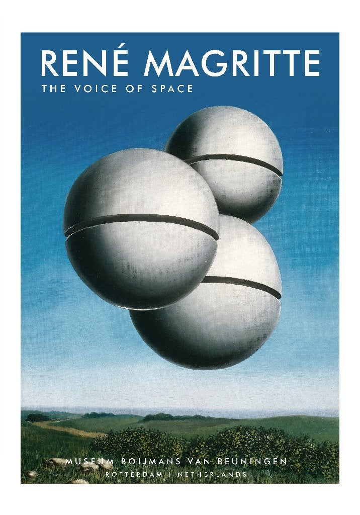 Affiche René MAGRITTE, Antiquités & Art, Enlèvement ou Envoi