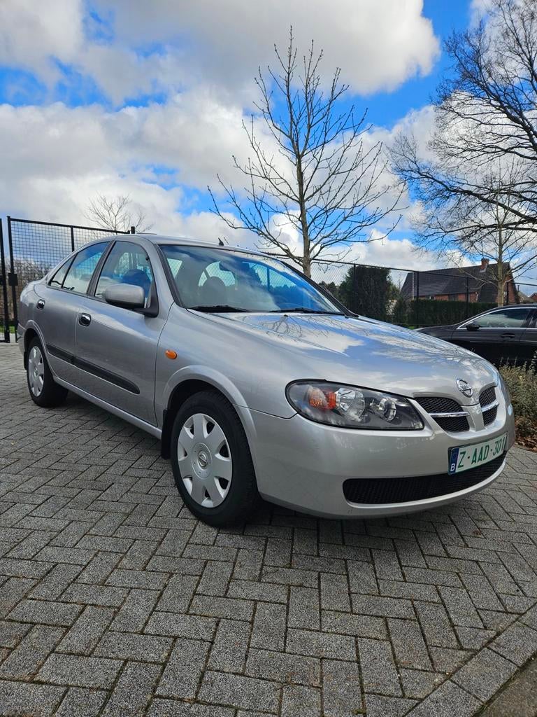 NISSAN ALMERA/1.5BENZINE/1EIGENAAR/AIRCO/EXPORT/HANDELAAR/€4, Almera, Achat, Entreprise, Boîte manuelle