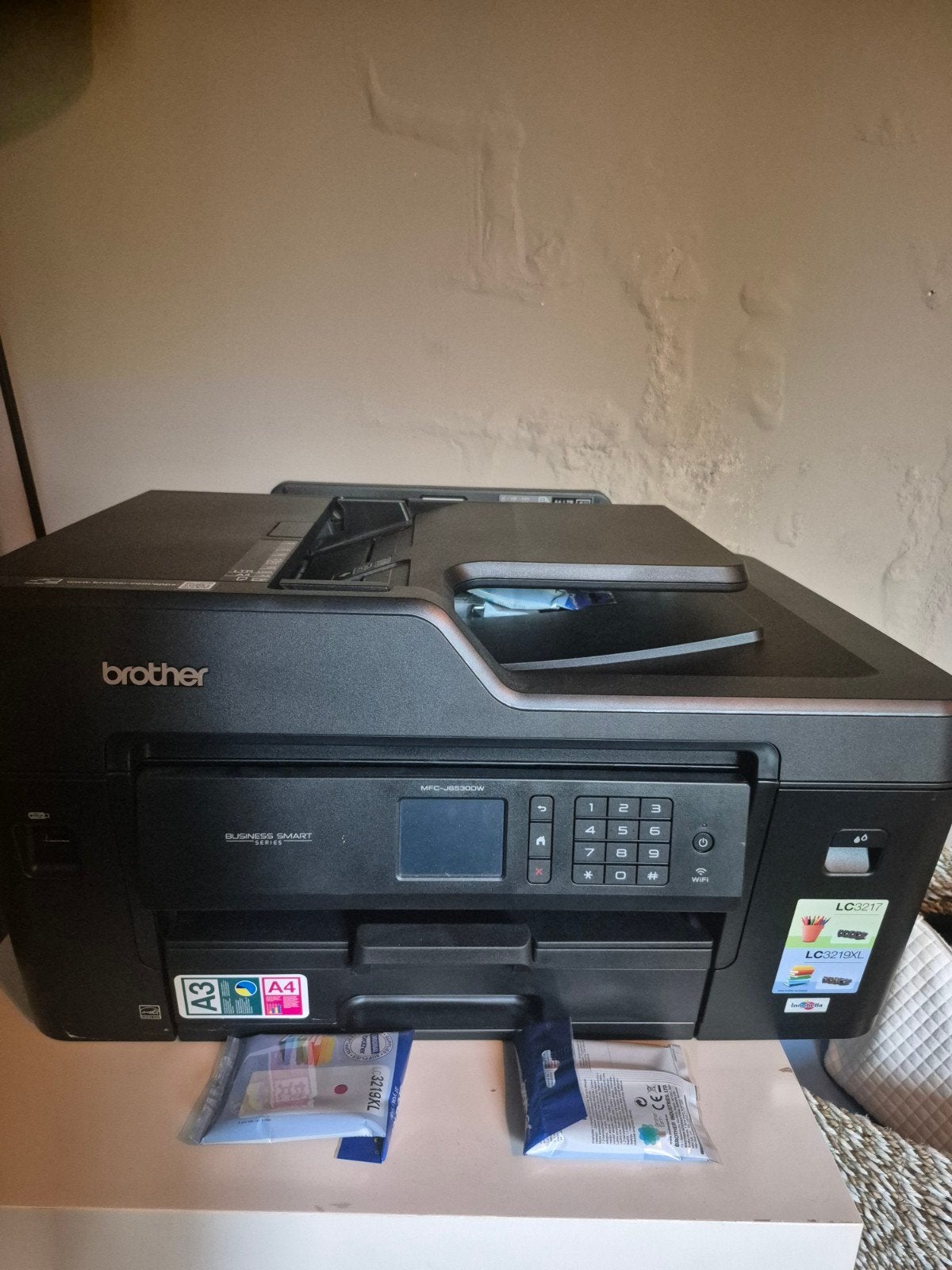 A3 kleurenprinter Brother, Computers en Software, Printer, Inkjetprinter, Zo goed als nieuw, Brother