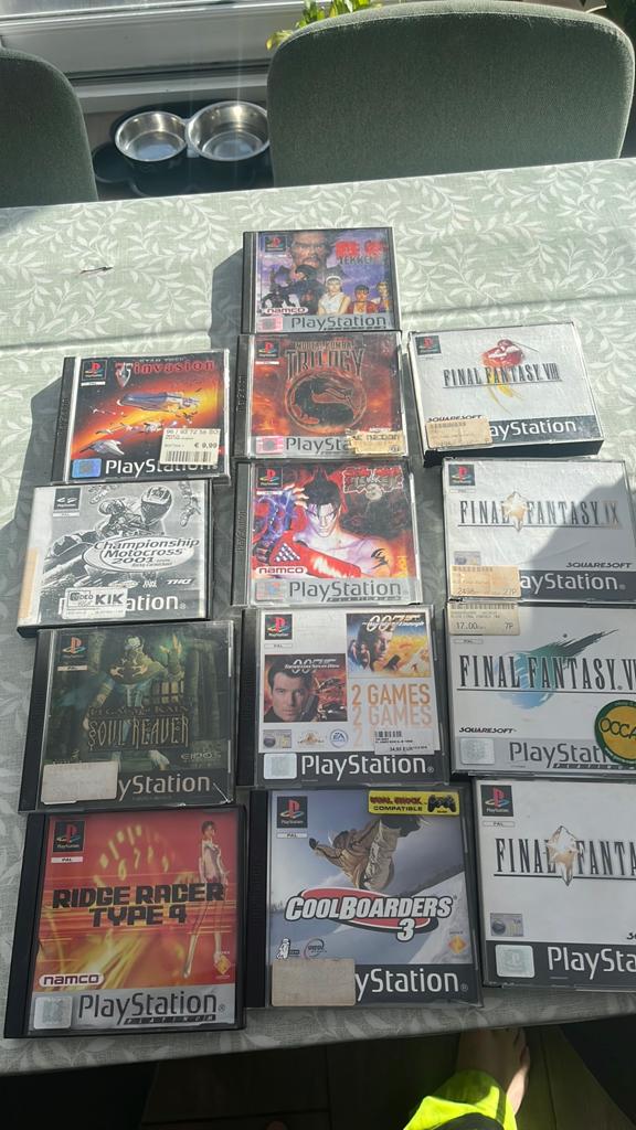 PlayStation 1 games lot, Ophalen of Verzenden, Zo goed als nieuw
