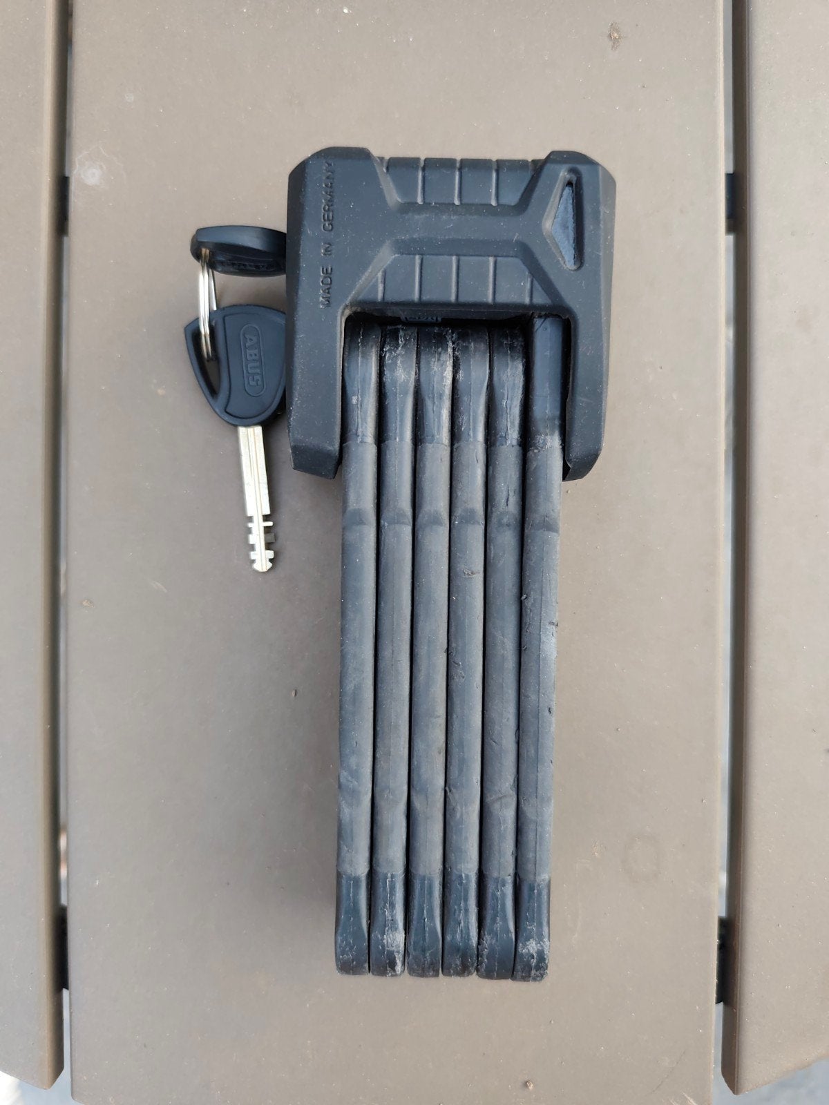Bordo Abus slot, Enlèvement