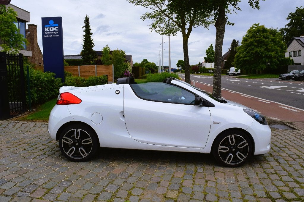 Renault Wind 1.2TCe/Cabrio/Dynamique/HISTORY/GARANTIE, Auto's, Voorwielaandrijving, Zwart, 4 cilinders, Cabriolet