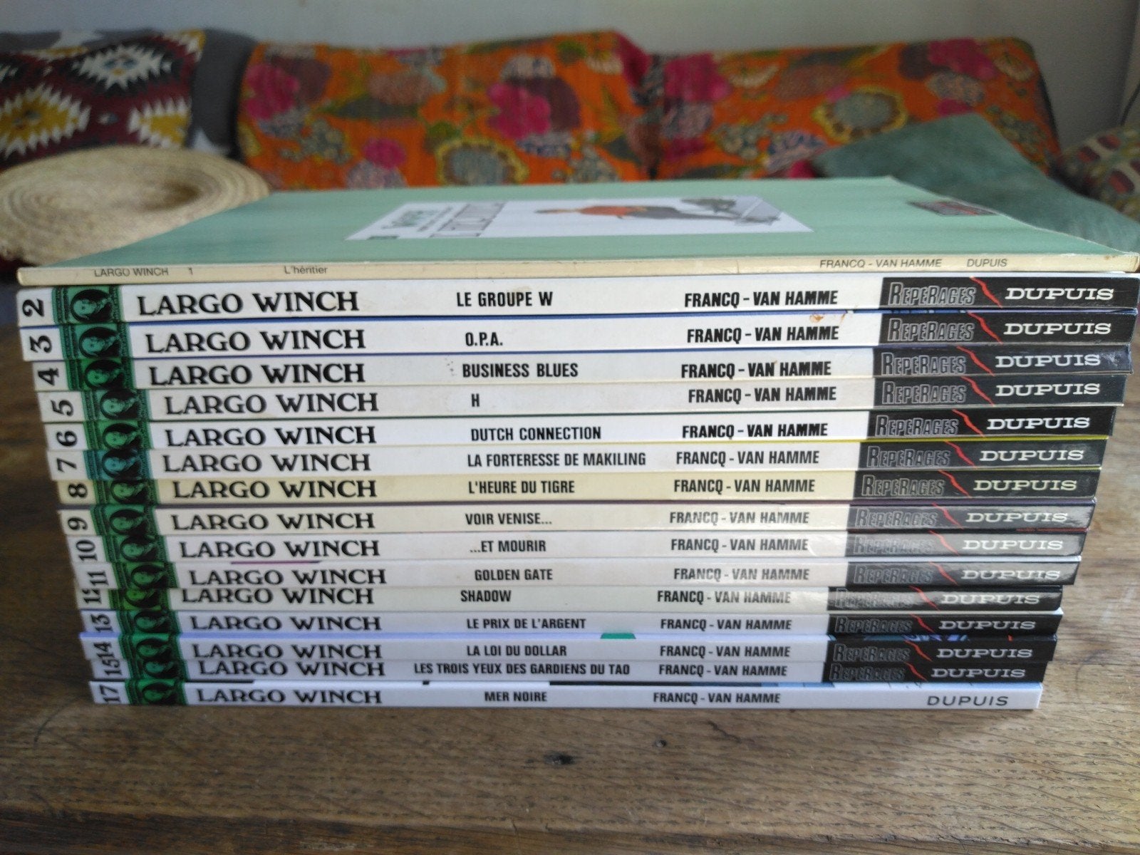 collection BD Largo winch complète, Livres, Enlèvement