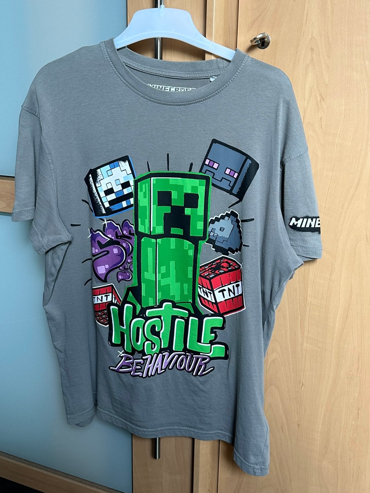 T-Shirt Minecraft maat 170, Enfants & Bébés, Vêtements enfant | Taille 170, Enlèvement ou Envoi, Comme neuf